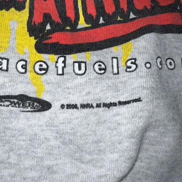 2006 Torco Racing Sweatshirt Sz XL Grey Double Sided Grpahic Pullobver Crewneck - Picture 8 of 10